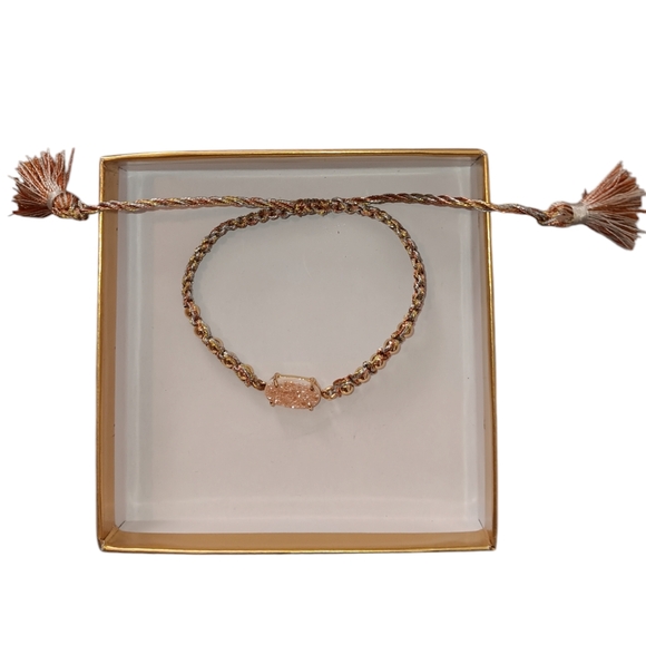 NIB Luna Norte Druzy Quartz Adjustable Bracelet - Picture 6 of 6